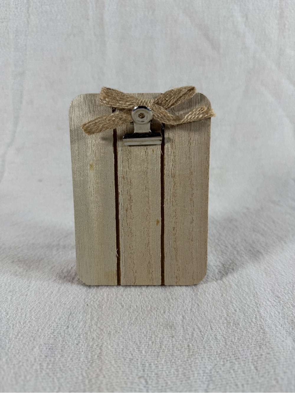 Hobby Lobby Mini Wooden Clip Board Picture Art Display Frame